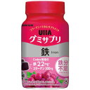 【楽天スーパーSALE 3%OFFクーポン 6/11 01:59迄】【送料無料】味覚糖株式会社UHAグミサプリ 鉄 30日分 60粒<手軽に 鉄分補給>【ドラッ...