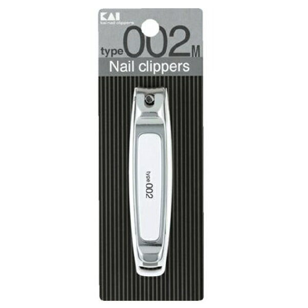 【本日楽天ポイント5倍相当】【送料無料】貝印株式会社Nailclippers type 002M(白) 1個【ドラッグピュア楽天市場店】【RCP】【△】