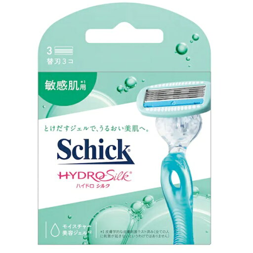 【送料無料】シック・ジャパン株式会社シック ハイドロシルク 敏感肌用 替刃 3コ入【ドラッグピュア楽天市場店】【RCP】【△】【CPT】 【送料無料】シック・ジャパン株式会社シック ハイドロシルク 敏感肌用 替刃 3コ入【ドラッグピュア楽天市場店】【RCP】【△】【CPT】