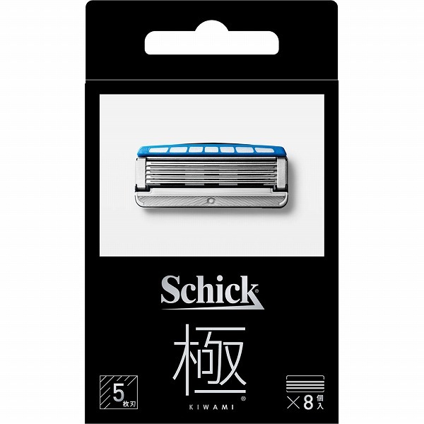 【3%OFFクーポン 4/30 00:00〜5/6 23:59迄】【送料無料】シック・ジャパン株式会社Schick 極 KIWAMI 替刃 8個入【ドラッグピュア楽天市場店】【RCP】【△】