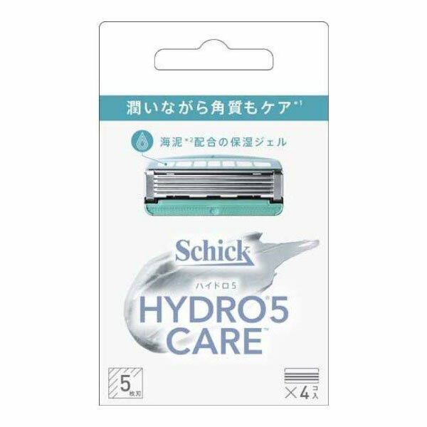 【本日楽天ポイント5倍相当】【送料無料】シック・ジャパン株式会社 ハイドロ5ケア 替刃 4コ入【ドラッ..