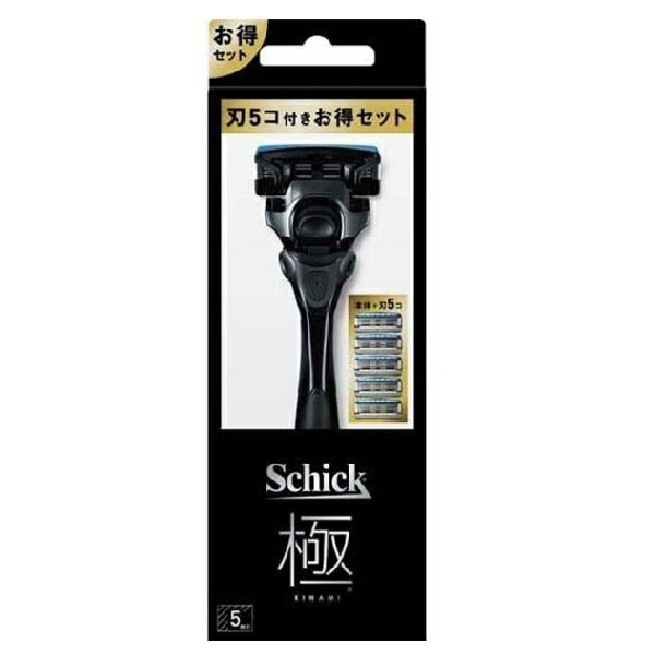 【BLACK FRIDAY 11/20 20:00〜3%OFFクーポン!】【送料無料】シック・ジャパン株式会社Schick 極 KIWAMI コンボパック(ホル...