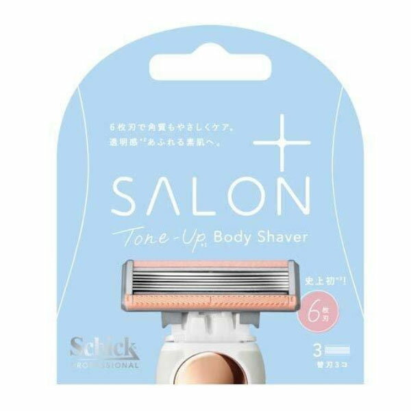 【3%OFFクーポン 8/4 20:00〜8/11 01:59迄】【送料無料】シック・ジャパン株式会社 サロンプラス トーンアップ ボディシェーバー 替刃 3個【ドラッグピュア楽天市場店】【RCP】【△】【CPT】