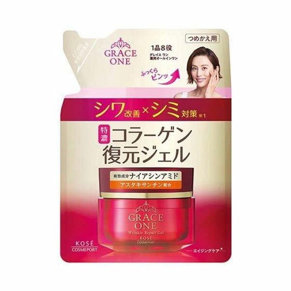 【送料無料】コーセーコスメポート株式会社 グレイス ワン 薬用リンクル リペアジェル （つめかえ用）【医薬部外品】 90g【ドラッグピュア楽天市場店】【△】【CPT】
