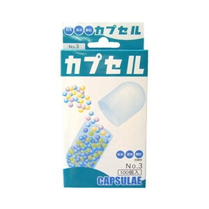 【本日楽天ポイント5倍相当】【☆】小林カプセル食品カプセル ＃3号 ( 100コ入 )【RCP】【北海道・沖縄は別途送料必要】【CPT】