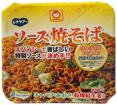 【商品説明】・一般のカップタイプ焼そばと比較して、たんぱく質は1／2以下、塩分は40％カットになっています。・熱湯2分のクイック調理が可能です。・かやく・ふりかけ（キャベツ・青のり・紅生姜）入りです。【賞味期限：製造日より5ヶ月】【原材料】・味付油揚げめん（でん粉、小麦粉、植物油脂、精製ラード、トレハロース、醤油、とろろ芋）、植物油、砂糖、キャベツ、粉末ソース、食塩、香辛料、醤油、ガラクトマンナン、ポークエキス、あおさ、紅生姜、調味料、（アミノ酸等）、カラメル色素、香料、かんすい、乳化剤、増粘多糖類、酸化防止剤（ビタミンE）、炭酸カルシウム、酸味料、クチナシ色素（原材料の一部に乳成分、りんごを含む） 【栄養成分】・エネルギー（kcal） 520 ・炭水化物（g） 74.1 ・たんばく質（g） 4.8 ・脂質（g） 22.7 ・塩分（g） 2.0 ・ナトリウム（mg） 796 ・リン（mg） 86 カリウム（mg） 135 【お問い合わせ先】こちらの商品につきましての質問や相談につきましては、当店（ドラッグピュア）または下記へお願いします。日清オイリオグループ（株）お客様相談窓口TEL:03-3555-6812受付時間：9：00〜17：00(土、日、祝日を除く)〒104-8285 東京都中央区新川一丁目23番1号広告文責：株式会社ドラッグピュア作　　成：201002ms神戸市北区鈴蘭台北町1丁目1-11-103TEL:0120-093-849製造販売者：日清オイリオ株式会社〒104-8285 東京都中央区新川一丁目23番1号区分：食品■ 関連商品日清オイリオのお取り扱い商品レナケアーシリーズ