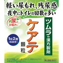 【第2類医薬品】【ケアテ顆粒A　12包】の商品詳細漢方の原典である『金匱要略（きんきようりゃく）』に記載されている 「八味地黄丸（はちみじおうがん）」から抽出したエキスより製した服用しやすい顆粒です。「軽い尿もれ」 「夜中にトイレの回数が多い」、「残尿感」、「尿の出が悪い」、「腰痛」、「下肢痛」等の症状を改善します。■効果・効能体力中等度以下で、疲れやすくて、四肢が冷えやすく、尿量減少又は多尿で、ときに口渇があるものの次の諸症：下肢痛、腰痛、しびれ、高齢者のかすみ目、かゆみ、排尿困難、残尿感、夜間尿、頻尿、むくみ、高血圧に伴う随伴症状の改善（肩こり、頭重、耳鳴り）、軽い尿漏れ■用法・用量 次の量を、食前に水またはお湯で服用してください。年齢 1回量 1日服用回数 成人(15歳以上) 1包(1.875g) 2回7歳以上15歳未満 2/3包 2回4歳以上7歳未満 1/2包 2回2歳以上4歳未満 1/3包 2回2歳未満 服用しないでください＜用法・用量に関連する注意＞小児に服用させる場合には、保護者の指導監督のもとに服用させてください。 剤形 散剤■成分・分量2包（5.0g中） 本品2包(5.0g)中、下記の割合の混合生薬の乾燥エキス2.0gを含有します。日局ジオウ…3.0g日局サンシュユ…1.5g日局サンヤク…1.5g日局タクシャ…1.5g日局ブクリョウ…1.5g日局ボタンピ…1.25g日局ケイヒ…0.5g日局ブシ…0.25g添加物として 日局ステアリン酸マグネシウム、日局乳糖水和物、ショ糖脂肪酸エステルを含有します。■使用上の注意・してはいけないこと(守らないと現在の症状が悪化したり、副作用が起こりやすくなります)次の人は服用しないでください(1)胃腸の弱い人(2)下痢しやすい人・相談すること1.次の人は服用前に医師または薬剤師に相談してください(1)医師の治療を受けている人(2)妊婦または妊娠していると思われる人(3)のぼせが強く赤ら顔で体力の充実している人(4)今までに薬により発疹・発赤、かゆみ等を起こしたことがある人2.次の場合は、直ちに服用を中止し、この文書を持って医師または薬剤師に相談してください(1)服用後、次の症状があらわれた場合【関係部位：症 状】皮 ふ：発疹・発赤、かゆみ消化器：食欲不振、胃部不快感、腹痛その他：のぼせ、どうき 、口唇・舌のしびれ(2)1ヶ月位服用しても症状がよくならない場合3.次の症状があらわれることがありますので、このような症状の継続または増強がみられた場合には、服用を中止し、医師または薬剤師に相談してください下痢■医薬品の保管及び取り扱い上の注意1.直射日光の当たらない湿気の少ない涼しい所に保管してください。2.小児の手の届かない所に保管してください。3.1包を分割した残りを服用する場合には、袋の口を折り返して保管し、2日以内に服用してください。4.本剤は生薬（薬用の草根木皮等）を用いた製品ですので、製品により多少顆粒の色調等が異なることがありますが効能・効果にはかわりありません。5.使用期限を過ぎた製品は、服用しないでください。広告文責：株式会社ドラッグピュア作成：201512JE神戸市北区鈴蘭台北町1丁目1-11-103TEL:0120-093-849問い合わせ先本製品についてのお問い合わせは、当店（ドラッグピュア）または下記へお願い申し上げます。製造販売：株式会社ツムラ東京都港区赤坂2-17-110120-329-930（お客様相談窓口）区分：第2類医薬品・日本製使用期限：使用期限終了まで100日以上