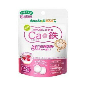 【本日楽天ポイント5倍相当】【メール便で送料無料でお届け 代引き不可】ビーンスタークビーンスタークマム 毎日カルシウム+鉄 40g【ドラッグピュア楽天市場店】【ML385】