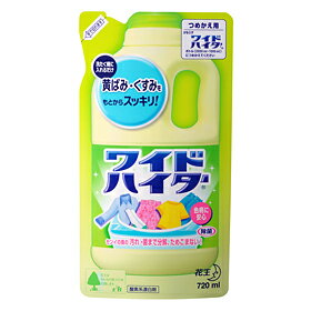 【本日楽天ポイント5倍相当】【送料無料】花王　ワイドハイター詰替用　720ml【この商品はご注文後のキャンセルが出来ません】【ドラッグピュア楽天市場店】【RCP】【△】【▲1】