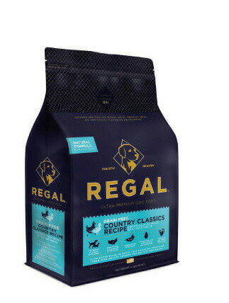 REGAL グレインフリー カントリークラシックレシピ チキン 5.9kg ヒューマングレード ドックフード 犬 ご飯 ドライフード 緑イ貝 フードアレルギー 添加物 合成保存料 不使用