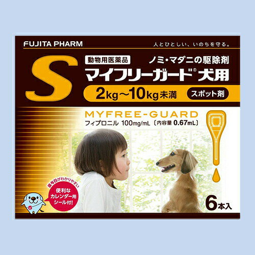 【効能・効果・適応】 ●犬(10週齢以上):犬に寄生するノミ、マダニの駆除 【成 分】 [1mL中] フィプロニル 100mg 【用法用量】 ●10週齢及び体重2kg以上の犬の肩甲骨間背部の被毛を分け、皮膚上に直接次の投与量を滴下する。なお、体重60kg以上の犬は4.02mL入り容器1個と適当な容量規格の容器1個の全量を用いる。 ※本商品は、航空機への搭載が制限されており、特定地域へのお届けは船便で3〜7日かかります。