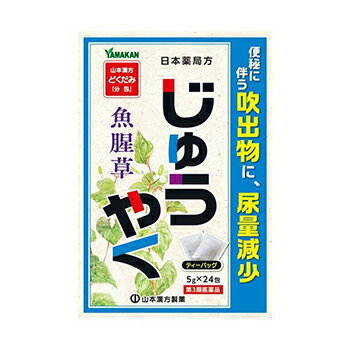 【第3類医薬品】山本漢方 日本薬局方 ジュウヤク 5g24包【山本漢方】