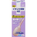 ■イチジク浣腸 40E【イチジク製薬】 ●容器の特徴 イチジク浣腸40Eはノズルが長くなりジャバラ部分が曲がるのでグンと使いやすくなりました。 【便秘しがちな方のために】 ●規則的な排便の習慣をつけることが大切で、毎日時間をきめて一定時間トイレにはいるよう心がけましょう。また、便意をもよおしたときは、がまんせずトイレにいきましょう。 ●繊維質の多い食物と水分を多くとるように心がけましょう。 (例：野菜類、果物、コンニャク、カンテン、海藻等) ●適度な運動、腹部マッサージ等を行うように心がけましょう。 ●早朝、起きがけに冷たい水又は牛乳等を飲むと便意をもよおしやすくなります。 ■内容量　40g×2コ入 ■効能・効果　便秘 ■使用上の注意 ●してはいけないこと 連用しないで下さい。(常用すると、効果が減弱し(いわゆるなれが生じ)薬剤にたよりがちになります。) 【相談すること】 1.次の人は使用前に医師又は薬剤師に相談して下さい。 (1) 医師の治療を受けている人。 (2) 妊婦又は妊娠していると思われる人。(流早産の危険性があるので使用しないことが望ましい。) (3) 高齢者。 (4) はげしい腹痛、悪心・嘔吐、痔出血のある人。 (5) 心臓病の治療を受けた人。 2.次の場合は、直ちに使用を中止し、この箱を持って医師又は薬剤師に相談して下さい。 2〜3回使用しても排便がない場合。 【その他の注意】 たちくらみ、肛門部の熱感、不快感があらわれることがあります。 ■成分・分量 本品1個(40g)中 日局グリセリン・・・20.00g 添加物・・・塩化ベンザルコニウム含有 溶剤・・・精製水使用 ■用法・用量 1.容器のキャップを取り外し、挿入部に傷・バリ等がないかを確かめて、肛門部へ挿入します。(滑らかに挿入できない場合は、容器挿入部を真上に向け薬液を少し押し出し、先端周囲をぬらすと挿入しやすくなります。) 2.容器を押しつぶしながらゆっくりと薬液を注入します。 3.薬液注入後、充分便意が強まってから排便して下さい。 ●無理に挿入すると、直腸粘膜を傷つけるおそれがあるので注意して下さい。(当社の従来製品よりノズルが長くなっていますので気をつけてお使い下さい。) ●冬季は容器を温湯(40℃位)に入れ、体温近くまで温めると快適にご使用できます。 ●キャップを抜く時は、片手でノズルを押さえ、キャップをねじりながら静かに抜いて下さい。(キャップを抜く際、容器本体を強く押しますと薬液が飛び出しますのでご注意下さい。) 12歳以上 1回1個(40g)を直腸内に注入して下さい。 それで、効果のみられない場合はさらに同量をもう一度注入して下さい。 (用法・用量に関連する注意) 1.用法・用量を厳守して下さい。 2.本剤使用後は、便意が強まるまで、しばらくがまんして下さい。(使用後、すぐに排便を試みると薬剤のみ排出され、効果がみられないことがあります。) 3.12歳未満の小児には、使用させないで下さい。 4.浣腸にのみ使用して下さい。(内服しないで下さい。) ■保管及び取扱い上の注意 (1)直射日光の当たらない涼しい所に保管して下さい。 (2)小児の手の届かない所に保管して下さい。 (3)他の容器に入れ替えないで下さい。(誤用の原因になったり品質が変わる。) ■使用期限 使用期限まで180日以上あるものをお送りします。 ■製造販売元 イチジク製薬 130-0005 東京都墨田区東駒形4-16-6 03-3624-6101 ■広告文責 多賀城ファーマシー株式会社 薬剤師：根本一郎 TEL：022-362-1675 ■原産国　日本 ■リスク区分　第2類医薬品 ※パッケージデザイン・内容量等は予告なく変更されることがあります。 ■この商品は医薬品です。用法・用量を守り、正しくご使用下さい。 医薬品販売に関する記載事項（必須記載事項）はこちら