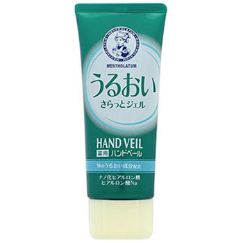 メンソレータム 薬用ハンドベール うるおいさらっとジェル 70g【ロート製薬】【医薬部外品】【納期：1週間程度】