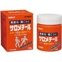 ■サロメチール 200g【佐藤製薬】 手足や腰は疲れると血液の循環や新陳代謝の異常などが起こり，痛み・こりとして感じられます。 ●サロメチールは，すぐれた浸透性をもつ軟膏剤です。 ●サロメチールは，患部にすりこむと皮膚を通して吸収され，炎症や痛みをやわらげて，運動前後の筋肉疲労，打撲，ねんざ，肩こり，関節炎などによく効きます。 内容量 200g 効能・効果 運動前後の筋肉疲労，打撲，捻挫，頭痛，歯痛，肩凝，凍傷，ロイマチス，神経痛，関節炎，毒虫咬傷，皮膚そう痒症，咽喉痛，感冒性関節炎 用法・用量 1日数回，患部に適宜塗擦してください。 ＜用法関連注意＞ （1）定められた用法・用量を厳守してください。 （2）小児に使用させる場合には，保護者の指導監督のもとに使用させてください。 （3）目に入らないように注意してください。万一，目に入った場合には，すぐに水又はぬるま湯で洗ってください。なお，症状が重い場合には，眼科医の診療を受けてください。 （4）本剤のついた手で，目などの粘膜にふれないでください。 （5）外用にのみ使用してください。 （6）打撲，ねんざ等の急性症状にはハレがひいてから使用してください。 （7）時計，めがね等の金属類，化学繊維の衣類，プラスチック類，塗装のしてある床・家具等に付着すると変質することがありますので，付着しないように注意してください。 （8）衣類に付着した場合は，なるべく早く水又は洗剤で洗ってください。 （9）皮膚の弱い方は，同じ所に続けて塗擦しないでください。 （10）入浴前後での使用はさけてください。 （11）塗った患部をコタツや電気毛布等で温めないでください。 （12）入浴等で肌をこすったり，夏場など汗をかいた時は，本剤による刺激を強く感じる場合があります。 　激しい痛みや刺激感やかゆみを感じた場合には，使用を中止し，石けんをよく泡立て，こすらないでやさしくなでるように患部を数回水で洗った後，患部を冷水や軽くしぼったぬれタオルなどで十分に冷やしてください。症状の改善がみられない場合は，この文書を持って医師にご相談ください。 使用上の注意 ■してはいけないこと （守らないと現在の症状が悪化したり，副作用が起こりやすくなります） 次の部位には使用しないでください 　（1）目の周囲，粘膜等。 　（2）湿疹，かぶれ，傷口。 ■相談すること 1．次の人は使用前に医師，薬剤師又は登録販売者にご相談ください 　薬などによりアレルギー症状を起こしたことがある人。 2．使用後，次の症状があらわれた場合は副作用の可能性がありますので，直ちに使用を中止し，この文書を持って医師，薬剤師又は登録販売者にご相談ください [関係部位：症状] 皮膚：発疹・発赤，かゆみ，痛み 3．5〜6日間使用しても症状がよくならない場合は使用を中止し，この文書を持って医師，薬剤師又は登録販売者にご相談ください 成分・分量 1g中 サリチル酸メチル・・・190mg サリチル酸グリコール・・・10mg dl-カンフル・・・70mg l-メントール・・・60mg カプサイシン・・・0.25mg ニコチン酸ベンジルエステル・・・0.2mg ユーカリ油・・・10mg チモール・・・10mg 添加物として、ステアリルアルコール，ステアリン酸，ミリスチン酸イソプロピル，水酸化Na，トリエタノールアミン，ポリオキシエチレンソルビットミツロウ，ポリオキシエチレン硬化ヒマシ油を含有する。 保管及び取扱い上の注意 （1）直射日光の当たらない湿気の少ない涼しい所に密栓して保管してください。 （2）小児の手の届かない所に保管してください。 （3）他の容器に入れ替えないでください。 　（誤用の原因になったり品質が変わるおそれがあります。） （4）使用期限をすぎた製品は，使用しないでください。 使用期限 使用期限まで180日以上あるものをお送りします。 製造販売元 佐藤製薬株式会社 東京都港区元赤坂1丁目5番27号 お客様相談窓口 電話：03（5412）7393 受付時間：9：00〜17：00（土，日，祝日を除く） 広告文責 多賀城ファーマシー株式会社 薬剤師：根本一郎 TEL：022-362-1675 原産国 日本 リスク区分 第3類医薬品 ※パッケージデザイン・内容量等は予告なく変更されることがあります。 ■この商品は医薬品です。用法・用量を守り、正しくご使用下さい。 医薬品販売に関する記載事項（必須記載事項）はこちら