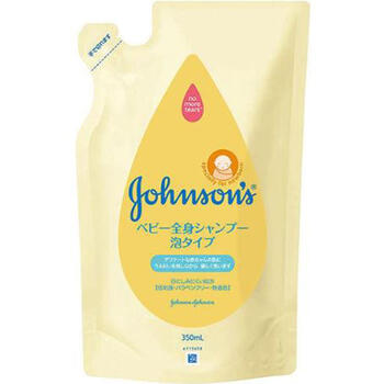 ジョンソンベビー ベビー全身シャンプー泡タイプ 詰替用 350ml【ジョンソン エンド ジョンソン】