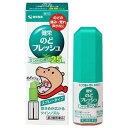 ■健栄のどフレッシュ【健栄製薬】 ●健栄のどフレッシュは、有効成分ポビドンヨードをのどの患部に直接噴射する「のど用治療薬」です。 ●風邪やタバコ等で、のどの炎症が気になる時、携帯に便利なオーバーキャップ式の使いやすい容器なので、いつでもどこでも手軽に使用することができます。 ●ツインノズル(2つの噴射口)だから、痛んだのどの広い範囲に薬液が直射し、のどスッキリさわやかです。 ■内容量：25ml ■効能・効果： のどの炎症によるのどのあれ・のどのいたみ・のどのはれ・のどの不快感・声がれ ■使用上の注意： ・してはいけないこと (守らないと現在の症状が悪化したり、副作用が起こりやすくなります) 1.次の人は使用しないでください。 本剤又は本剤の成分によりアレルギー症状を起こしたことがある人。 2.長期連用しないでください。 ・相談すること 1.次の人は使用前に医師、薬剤師又は登録販売者に相談してください。 (1)妊婦又は妊娠していると思われる人。 (2)授乳中の人。 (3)薬などによりアレルギー症状を起こしたことがある人。 (4)次の症状のある人。 口内のひどいただれ (5)次の診断を受けた人。 甲状腺機能障害 2.使用後、次の症状があらわれた場合は副作用の可能性があるので、直ちに使用を中止し、添付文書を持って医師、薬剤師又は登録販売者に相談してください。 (関係部位：症状) 皮膚：発疹・発赤、かゆみ 口：あれ、しみる、灼熱感、刺激感 消化器：吐き気 その他：不快感 まれに下記の重篤な症状が起こることがあります。その場合は直ちに医師の診療を受けてください。 (症状の名称：症状) ショック(アナフィラキシー)：使用後すぐに、皮膚のかゆみ、じんましん、声のかすれ、くしゃみ、のどのかゆみ、息苦しさ、動悸、意識の混濁等があらわれる。 3.5〜6日間使用しても症状がよくならない場合は使用を中止し、添付文書を持って医師、薬剤師又は登録販売者に相談してください。 ■成分・分量： 1mL中 ポビドンヨード4.5mg(有効ヨウ素として0.45mg) 添加物として、L-メントール、ユーカリ油、グリセリン、エタノール、香料、その他2成分を含有します。 ★成分・分量に関連する注意 本剤の使用により、銀を含有する歯科材料(義歯等)が変色することがあります。 ■用法・用量 1日数回適量をのどの粘膜面に噴射塗布してください。 ★用法・用量に関連する注意 (1)ノズルをのどの患部にむけて、アーッと声を出しながら2〜3回直射してください。(息を吸いながら使用すると、液が気管支や肺に入ることがあります。) (2)小児に使用させる場合には、保護者の指導監督のもとに使用させてください。 (3)本剤はのどの患部への噴射塗布だけに使用し、キズややけどへの使用や、内服はしないでください。 (4)目に入らないように注意してください。万一、目に入った場合には、すぐに水又はぬるま湯で洗ってください。なお、症状が重い場合には、眼科医の診療を受けてください。 (5)定められた用法、用量を厳守してください。 ■保管及び取扱い上の注意 (1)直射日光の当たらない涼しい所に保管してください。 (2)小児の手の届かない所に保管してください。 (3)他の容器に入れ替えないでください。(誤用の原因になったり品質が変わることがあります。) (4)衣服等に付着すると着色しますので注意してください。なお、付着した場合にはすぐに水でよく洗い落としてください。 (5)火気に近づけないでください。 (6)ノズルの先端を針等で突くと折れた時に大変危険ですので、絶対にやめてください。 (7)本剤を使用していると最後に噴射しきれずに容器内に薬液が残りますが、表示された内容量を噴射できるよう考慮した量を入れてあります。 (8)使用期限を過ぎた製品は使用しないでください。 ■使用期限： 使用期限まで180日以上あるものをお送りします。 ■製造販売元： 健栄製薬（株）お問い合わせ先 電話番号・・・(06)6231-5822 電話受付時間・・・9：00〜17：00（土、日、祝日を除く） ■広告文責： 多賀城ファーマシー 株式会社 薬剤師：根本一郎 TEL：022-362-1675 ■原産国：日本 ■リスク区分：第3類医薬品 ※パッケージデザイン・内容量等は予告なく変更されることがあります。 ■この商品は医薬品です。用法・用量を守り、正しくご使用下さい。 医薬品販売に関する記載事項（必須記載事項）はこちら