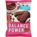 ■バランスパワー ココア【ハマダコンフェクト】 大粒のチョコチップ入り、しっとり食感のココア味ソフトクッキーです。 カルシウム、鉄分、ビタミン8種等をバランス良く配合した栄養機能食品です。 6袋（12本）入り。 内容量 6袋（12本） 原材...