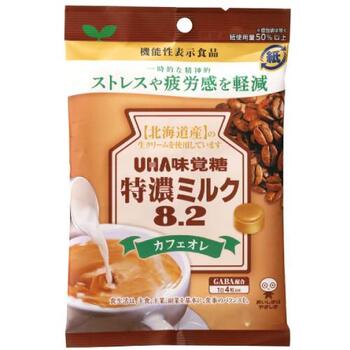 特濃ミルク8.2 カフェオレ 93g【UHA味覚糖】【メール便2個まで】