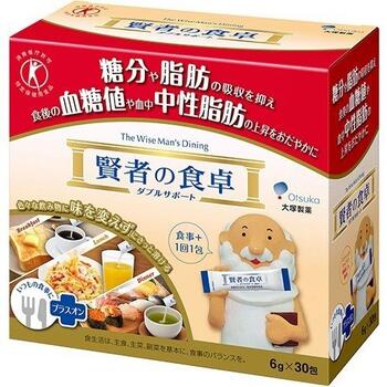 賢者の食卓 ダブルサポート 6g×30包【大塚製薬】【特定保健用食品】