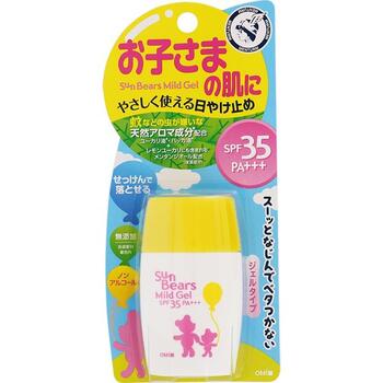 メンターム サンベアーズ マイルドジェル(顔・からだ用) 30g【近江兄弟社】【メール便4個まで】