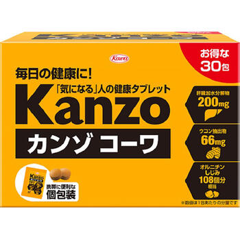 カンゾコーワ 粒 2粒入×30包【興和】【メール便送料無料】メール便のご注文は外箱を畳んでお送りします。