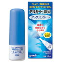 ■アルガード鼻炎 クールスプレーa 15ml【ロート製薬】 アルガード鼻炎クールスプレーaは，一定量の薬液がミクロの霧となり，鼻腔内の炎症部位に直接行きわたる噴霧治療薬。 花粉やホコリなどによるアレルギーが原因の鼻づまり・鼻みずを改善します。 ■特長1：鼻づまりなどのアレルギー症状でつらい時に効果的です ●血管収縮剤　塩酸テトラヒドロゾリンが充血した鼻粘膜のはれを鎮め，鼻づまりを緩和します。 ●抗ヒスタミン剤　クロルフェニラミンマレイン酸塩が，花粉やホコリなどによるくしゃみ・鼻みず等のアレルギー症状を緩和します。 ●ベンゼトニウム塩化物が鼻粘膜を清潔に保ち，鼻づまりなどを緩和します。 ■特長2：スッキリした使用感 ●清涼化剤　l-メントール／ミントオイル配合で，スッキリした使用感です。 ■特長3：液ダレしにくいミクロの霧が鼻腔の奥まで届きます ●定量噴霧スプレー容器を採用し，押し方の強さ・速さにかかわらず常に一定量の薬液が鼻の奥の患部まで直接届きます。 ●液ダレしにくい薬液が鼻腔内粘膜に長くとどまるので鼻粘膜をしっとりさせます。 ■特長4：やさしい使い心地 ●炎症の起こった鼻腔内に刺激のないソフトな使用感を実現するため，pH・浸透圧にも工夫しました。 ●健康な鼻腔内pH（5.5〜6.5）に近い弱酸性処方となっています。 内容量 15ml 効能・効果 急性鼻炎，アレルギー性鼻炎又は副鼻腔炎による次の諸症状の緩和：鼻づまり，鼻水（鼻汁過多），くしゃみ，頭重 使用上の注意 ●してはいけないこと （守らないと現在の症状が悪化したり，副作用が起こりやすくなる） 長期連用しないでください。 ●相談すること 1．次の人は使用前に医師，薬剤師又は登録販売者にご相談ください。 　（1）医師の治療を受けている人 　（2）妊婦又は妊娠していると思われる人 　（3）薬などによりアレルギー症状を起こしたことがある人 　（4）次の診断を受けた人 　　高血圧，心臓病，糖尿病，甲状腺機能障害，緑内障 2．使用後，次の症状があらわれた場合は副作用の可能性があるので，直ちに使用を中止し，この説明書を持って医師，薬剤師又は登録販売者にご相談ください。 ［関係部位：症状］ 皮ふ：発疹・発赤，かゆみ 鼻：はれ，刺激感 3．3日間位使用しても症状がよくならない場合は使用を中止し，この説明書を持って医師，薬剤師又は登録販売者にご相談ください。 成分・分量 100mL中 塩酸テトラヒドロゾリン・・・100mg クロルフェニラミンマレイン酸塩・・・500mg ベンゼトニウム塩化物・・・20mg 添加物として、リン酸水素ナトリウム，リン酸二水素ナトリウム，等張化剤，クロロブタノール，エタノール，l-メントール，ハッカ油，ポリソルベート80，グリセリン，カルメロースナトリウム(CMC-Na)を含有する。 用法・用量 次の量を両鼻腔内に噴霧してください。 ［年齢：1回量：1日使用回数］ 7才以上：1〜2度ずつ：6回まで（3〜4時間ごとに） 7才未満：使用しないこと 〈用法・用量に関連する注意〉 （1）過度に使用すると，かえって鼻づまりを起こすことがあるので用法・用量を厳守してください。 （2）小児に使用させる場合には，保護者の指導監督のもとに使用させてください。 （3）点鼻用にのみ使用してください。 保管及び取扱い上の注意 （1）直射日光の当たらない涼しい所に密栓して保管してください。 （2）小児の手の届かない所に保管してください。 （3）他の容器に入れ替えないでください。（誤用の原因になったり品質が変わる） （4）他の人と共用しないでください。 （5）使用期限（外箱に記載）を過ぎた製品は使用しないでください。 ※スプレーの先端を針等で突くのは、折れた時大変危険ですので、絶対におやめください 使用期限 使用期限まで180日以上あるものをお送りします。 製造販売元 ロート製薬株式会社 大阪市生野区巽西1-8-1 問い合わせ先：お客さま安心サポートデスク 電話：03-5442-6020 受付時間：9：00〜18：00（土，日，祝日を除く） 広告文責 多賀城ファーマシー株式会社 薬剤師：根本一郎 TEL：022-362-1675 原産国 日本 リスク区分 第2類医薬品 ※パッケージデザイン・内容量等は予告なく変更されることがあります。 ■この商品は医薬品です。用法・用量を守り、正しくご使用下さい。 医薬品販売に関する記載事項（必須記載事項）はこちら