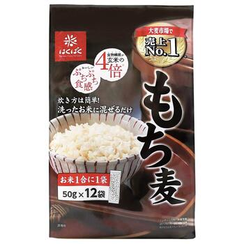 もち麦ごはん 600g(50gx12袋)×6袋セット 1ケース