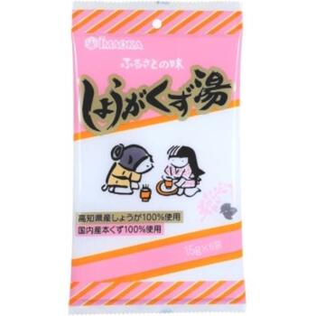 ■今岡 しょうがくず湯【今岡製菓】 高知県産しょうが使用。本葛のとろりとした食感。あたたまります。 本くずとでん粉でとろみをつけ、味わい深い商品です。 ■内容量　15g×6袋 ■原材料 上白糖（甜菜）：北海道産、ばれいしょでん粉：北海道産、...