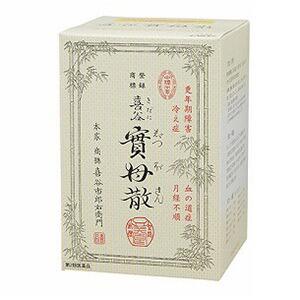 【商品詳細】 ●「喜谷實母散」は永年にわたり、女性保健薬として多くの方々に愛用されております。 ●精選された生薬をバランスよく配合することにより、更年期障害や冷え症等、女性特有の諸症状にすぐれた効果をあらわします。 ●初回購入の場合や不明点がある場合は購入前に薬剤師に相談してください。 使用上の注意 ・相談すること 1．次の人は服用前に医師、薬剤師又は登録販売者に相談してください。 　（1）医師の治療を受けている人。 　（2）本人又は家族がアレルギー体質の人。 　（3）薬によりアレルギー症状を起こしたことがある人。 2．次の場合は、直ちに服用を中止し、この文書を持って医師、薬剤師又は登録販売者に相談してください。 　（1）服用後、次の症状があらわれた場合。 ［関係部位：症状］ 皮ふ：発疹・発赤、かゆみ 消化器：悪心、食欲不振 　（2）しばらく服用しても症状がよくならない場合。 効能・効果 更年期障害、血の道症、月経不順、冷え症及びそれらに随伴する次の諸症状：月経痛、腰痛、頭痛、のぼせ、肩こり、めまい、動悸、息切れ、手足のしびれ、こしけ、血色不良、便秘、むくみ ★効能関連注意 「血の道症」とは、月経、妊娠、出産、産後、更年期など女性のホルモンの変動に伴って現れる精神不安や、いらだちなどの精神神経症状及び身体症状のことです。 用法・用量 大人1日1包を次のようにして4回服用します。 1回目及び2回目は、約1合（180mL）の熱湯を加えて振り出し、朝昼の食前に温服します。 3回目及び4回目は、水1合5勺（270mL）を加え半量に煎じつめたものを、夕食前及び就寝前に分けて温服します。 成分・分量 トウキ2.25g センキュウ2.25g センコツ1.12g モッコウ1.12g ケイヒ0.94g ビンロウジ0.94g ビャクジュツ0.75g オウゴン0.75g チョウジ0.56g オウレン0.38g カンゾウ0.19g 保管及び取扱上の注意 （1）直射日光の当たらない湿気の少ない涼しい所に保管してください。 （2）小児の手の届かない所に保管してください。 （3）他の容器に入れ替えないでください。（誤用の原因になったり品質が変わる。） ※1包はその日のうちに服用してください。 ※振り出し後又は煎じた後、容器の底に沈殿物があっても、そのまま服用して差支えありません。 ※生薬を原料として製造しているので、製品の色や味等に多少の差異が生じることがありますが、効果には変りありません。 問合せ先 株式会社キタニお客様相談窓口 電話番号03‐3716‐2161 電話受付時間:月-金(祝・祭日を除く)午前9時-午後5時 【発売元・製造元】 ウチダ和漢薬 【区分】 日本製・第二類医薬品 一般用医薬品の使用期限 使用期限まで100日以上ある医薬品をお届けします。 商品区分：【第2類医薬品】 医薬品販売に関する記載事項 文責：株式会社ドラッグWAKUWAKU　登録販売者　桑原　芳浩 広告文責：株式会社ドラッグWAKUWAKU TEL：0439-50-3389