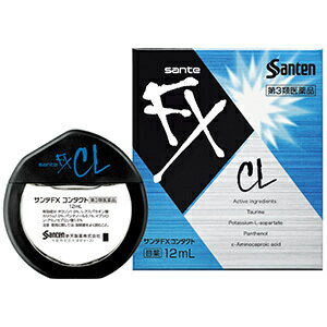 【メール便可】【第3類医薬品】サンテFX コンタクト(12ml)【4987084305930】