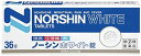 お一人様3個まで。 この医薬品は指定第2類医薬品です。 小児、高齢者他、禁忌事項に該当する場合は、重篤な副作用が発生する恐れがあります。 詳しくは、薬剤師または登録販売者までご相談ください。 【医薬品の使用期限】 使用期限120日以上の商品を販売しております 商品区分：指定第二類医薬品 ノ-シンホワイト錠 【ノーシンホワイト錠の商品詳細】 ●頭が痛いと感じたら、ノーシンホワイト錠。ACE処方(アセトアミノフェン、エテンザミド、カフェイン)の3つの成分の働きにより、頭痛をはじめ、生理痛、歯痛などの痛みや発熱などに早く効き、すぐれた効果を発揮する鎮痛解熱薬です。 ●素早く溶けて吸収され、速やかに鎮痛効果を発揮します。 ●アセトアミノフェン、エテンザミドの鎮痛成分に、その働きを助け、頭痛をやわらげるカフェインを配合したACE処方ですぐれた鎮痛効力を発揮します。 ●胃を荒らす成分や、眠気を催す成分、また、習慣性のある成分も使用しておりません。 【効能・効果】 頭痛、生理痛、歯痛、神経痛、関節痛、腰痛、肩こり痛、咽喉痛、耳痛、抜歯後の疼痛、筋肉痛、打撲痛、ねんざ痛、骨折痛、外傷痛の鎮痛、悪寒、発熱時の解熱 【用法・用量】 なるべく空腹時をさけて服用してください。服用間隔は6時間以上おいてください。 15歳以上…1日2回、1回2錠 15歳未満…服用しないでください。 【成分・分量】(2錠中) アセトアミノフェン…300mg、エテンザミド…380mg、カフェイン…60mg 〔製品の特性〕 クチラートカルシウム…12mg、合成ケイ酸アルミニウム…100mg、部分アルファー化デンプン…30mg、低置換度ヒドロキシプロピルセルロース…80mg、ポビドン…12mg、ステアリン酸マグネシウム…6mg ノーシンホワイト錠には錠剤の有用性を高める目的で2錠中に上記6種の成分が含まれています。 【原産国】 日本 【ブランド】 ノーシン 【発売元、製造元、輸入元又は販売元】 アラクス リニューアルに伴い、パッケージ・内容等予告なく変更する場合がございます。予めご了承ください。 アラクス 460-0002 愛知県名古屋市中区丸の内3丁目2-26 052-951-2055 使用期限：使用期限まで100日以上ある医薬品をお届けします。 商品区分：【第(2)類医薬品】 医薬品販売に関する記載事項 文責：株式会社ドラッグWAKUWAKU　登録販売者　桑原芳浩 広告文責：株式会社ドラッグWAKUWAKU TEL：0439-50-3389