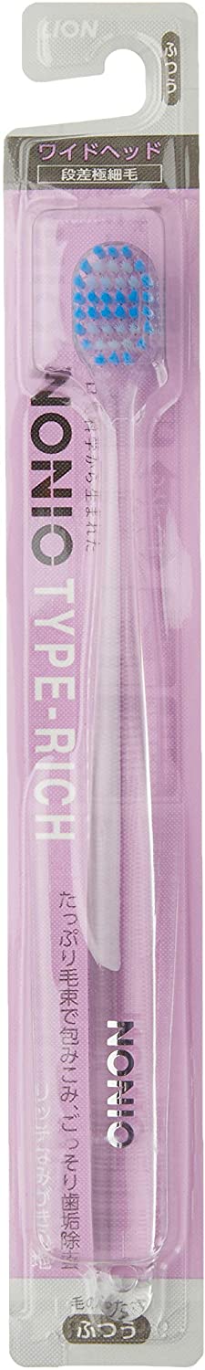 【メール便可】ノニオ ハブラシ TYPE-RICH ふつう【4903301293194】