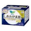 花王 ロリエ しあわせ素肌 特に多い夜用 羽つき400(7コ入)【4901301262912】【ロリエ】[生理用品]