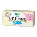 花王 ロリエ しあわせ素肌 超スリム ふつうの日用 羽つき (24コ入)【4901301282408】 [生理用品]