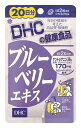 【メール便可】DHC ブルーベリーエキス 20日分 40粒【4511413401521】