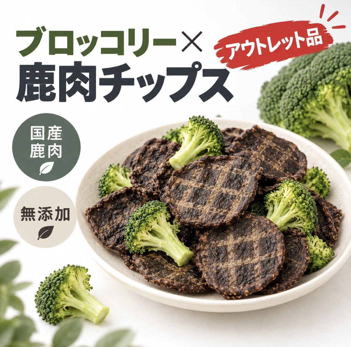 訳あり大容量100gアウトレット鹿...