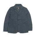 ubN Vu[ vYi[ WPbg / Black Chambray Prisoner Jacket / DRY BONESyhC{[Yz