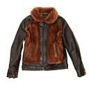 U[ Ah V[vXLWPbguOY[v / Leather and Sheepskin Jacket gGRIZZLYh / DRY BONESyhC{[Yz