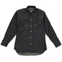 6.5oz fj EGX^ Vc / 6.5oz Denim Western Shirt / DRY BONESyhC{[YzY Vc  gbvX Rbg JWA