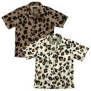 S/S プリントオープンシャツ “LEOPARD” / DRY BONES【ドライボーンズ】
