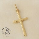 小さめシンプル クロス ペンダント■K18 ゴールド ペンダント(18k/18金ゴールドチャーム)DEVAS ディーヴァス