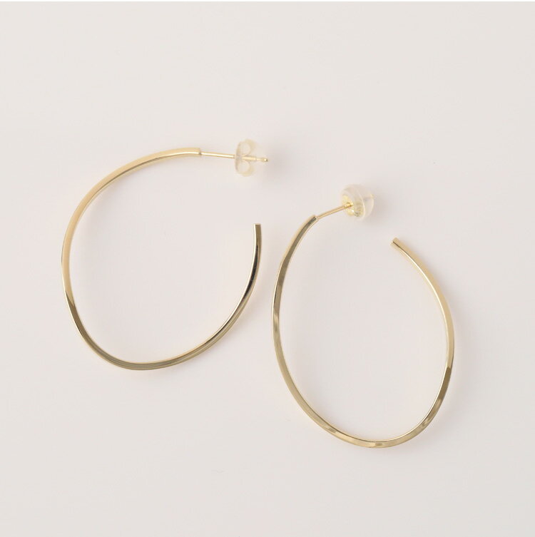 フープピアス 18k ピアス レディース シンプル 角線 ひねり 18金ピアス ゴールド 18金 フープ 金ピアス プラチナ ピンクゴールド 両耳 大きめ k18 地金 18 金 ふーぷぴあす リングピアス リング 地金 k18ピアス 18kピアス おしゃれ 普段 使い