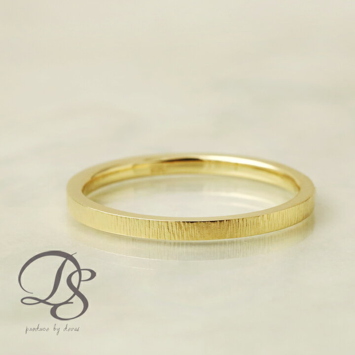 【9000円OFF 9/10まで】 18金 リング k18 指輪 レディース 18金指輪 メンズ シンプル ゴールド 縦ライン L 刻印 k18リング 細い 極細 幅広 太め ボリューム つけっぱなし 18k 18 金 地金 18kリング 11号 12号 13号 14号のサムネイル