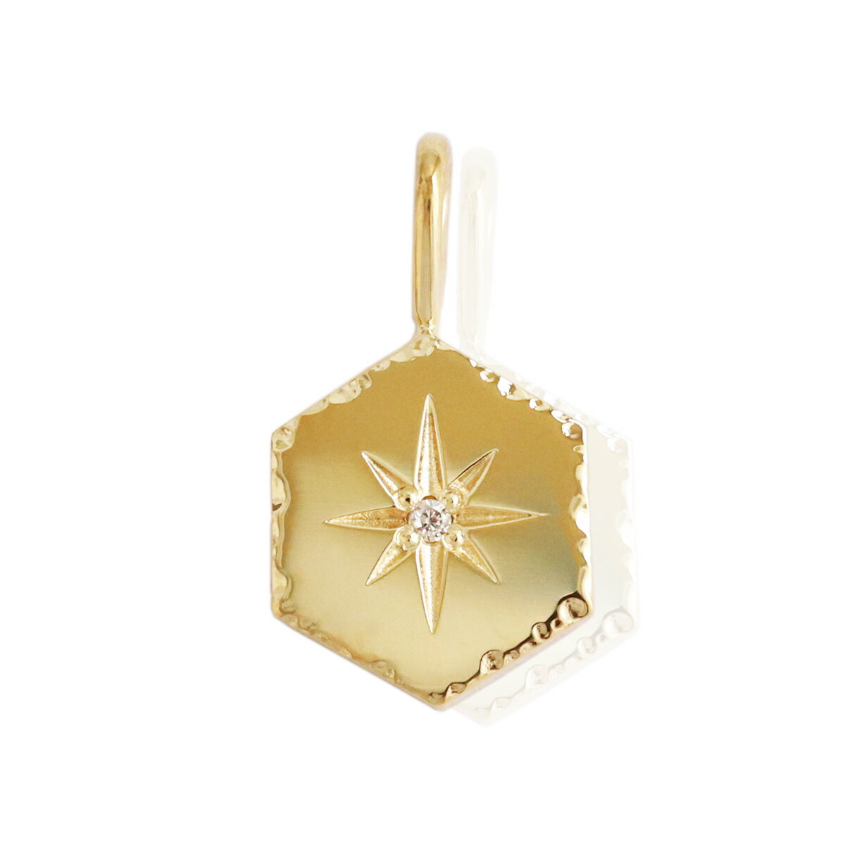 楽天市場】k18 ペンダントトップ（素材（ジュエリー・アクセサリー