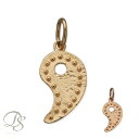 【2500円OFF 6/10まで】 18金 ペンダントトップ k18 レディース メンズ シンプル 勾玉 まがたま ネックレス トップ プラチナ ピンクゴールド k18 ペンダント 18 金 k18ペンダントトップ 18k ペンダントヘッド のみ 18金ペンダントトップ ペンダントトップのみ(4)