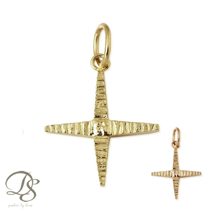 18金 ペンダントトップ k18 レディース メンズ シンプル クロスペンダント L 十字架 ネックレス クロス トップ プラチナ ピンクゴールド k18 普段...