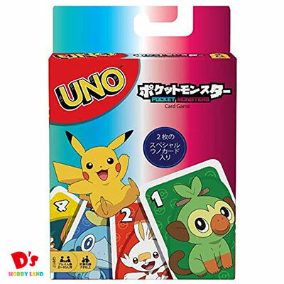 ウノ UNO ポケットモンスター 【新品】 GNH17 ポケモン マテルインターナショナル 7才〜