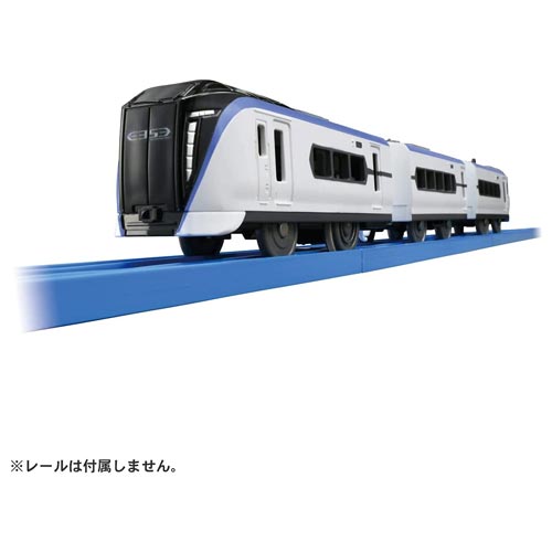 ■商品説明 JR東日本「E353系あずさ」が専用連結仕様で登場です。 2セットあれば実車同様にあずさ同士の連結が楽しめます。 ■JR東日本「E353系あずさ」がモデル ■後尾車に専用連結ギミック搭載。2セットあれば「E353系あずさ」同士の連結が可能 ■3両編成でそれぞれ連結・切り離し可能 ■のせかえシャーシ対応 ■1スピード・スイッチOFFで手転がし遊び可能 ■プラ列車カード付 ※レールは付属しません。 ※連結は「E353系あずさ」同士で行ってください。 ※この商品には「E353系あずさ」3両編成1セットが入っています。 ※マグネットを使用した「連結仕様」の車両とは連結できません。 ■商品仕様 メーカー タカラトミー JANコード 4904810174929 パッケージサイズ W70×H410×D40 mm 電池情報 単3形乾電池1本使用(電池は別売です。)別売り （C） TOMYJR東日本商品化許諾済 ★ギフトに最適なメッセージカードをご希望方全員に無料でプレゼント中！★　