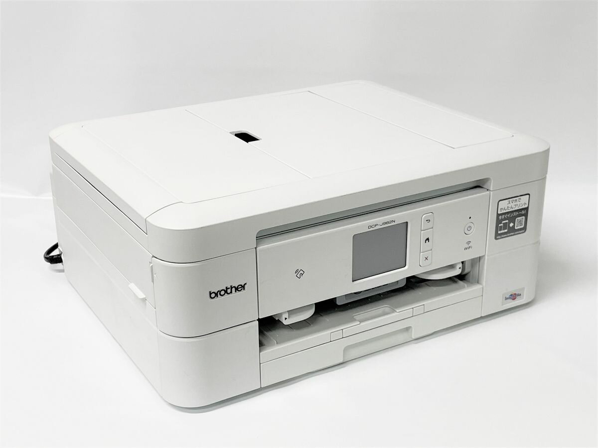 【中古】DCP-J982N（ホワイト）ブラザー インクジェット プリンター 複合機【専門店だからできる「安心の60日間保証」・あす楽対象商品】（V）
